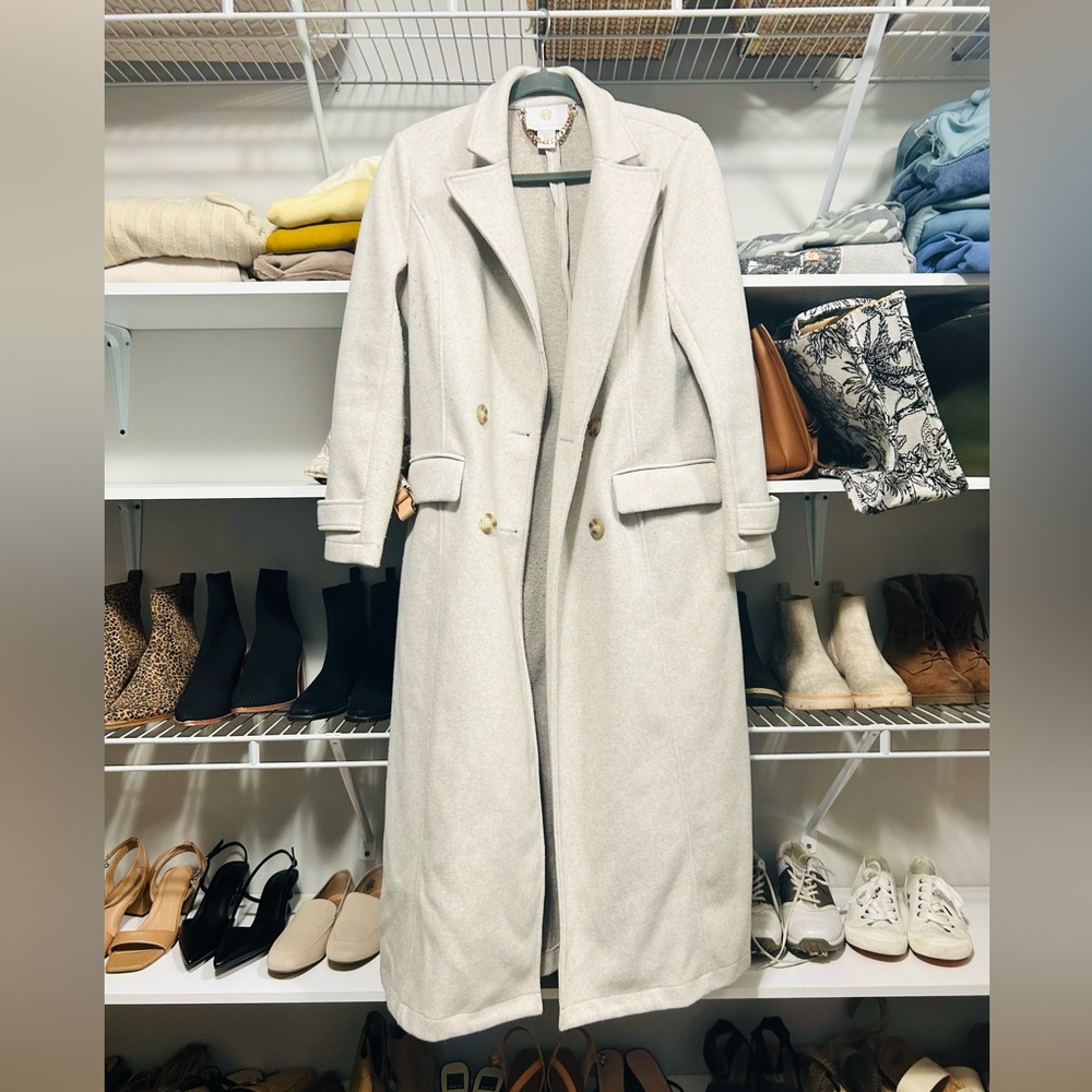 House of Harlow Women’s Long Duster Coat Jacket